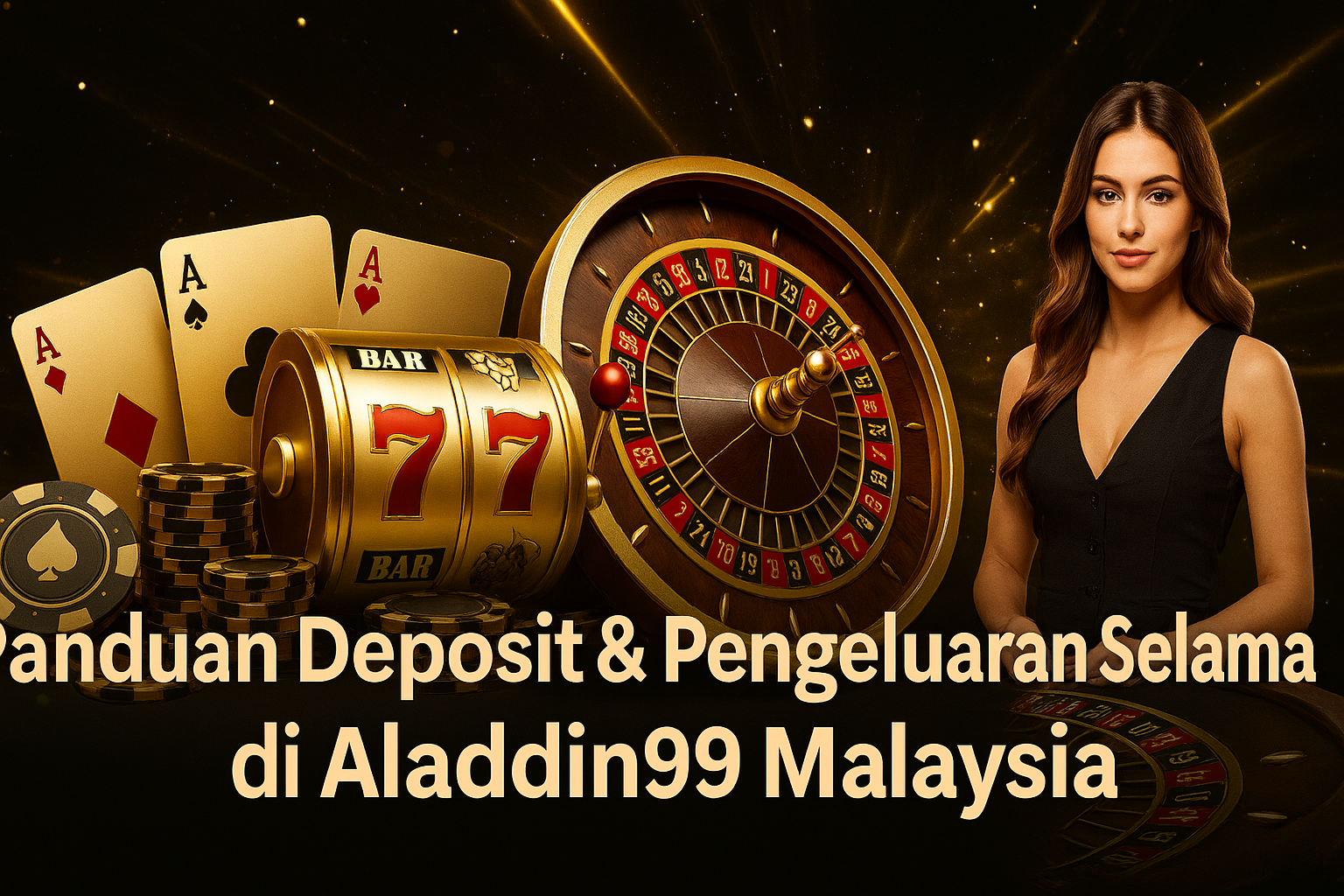 Panduan Deposit & Pengeluaran Selamat di Aladdin99 Malaysia