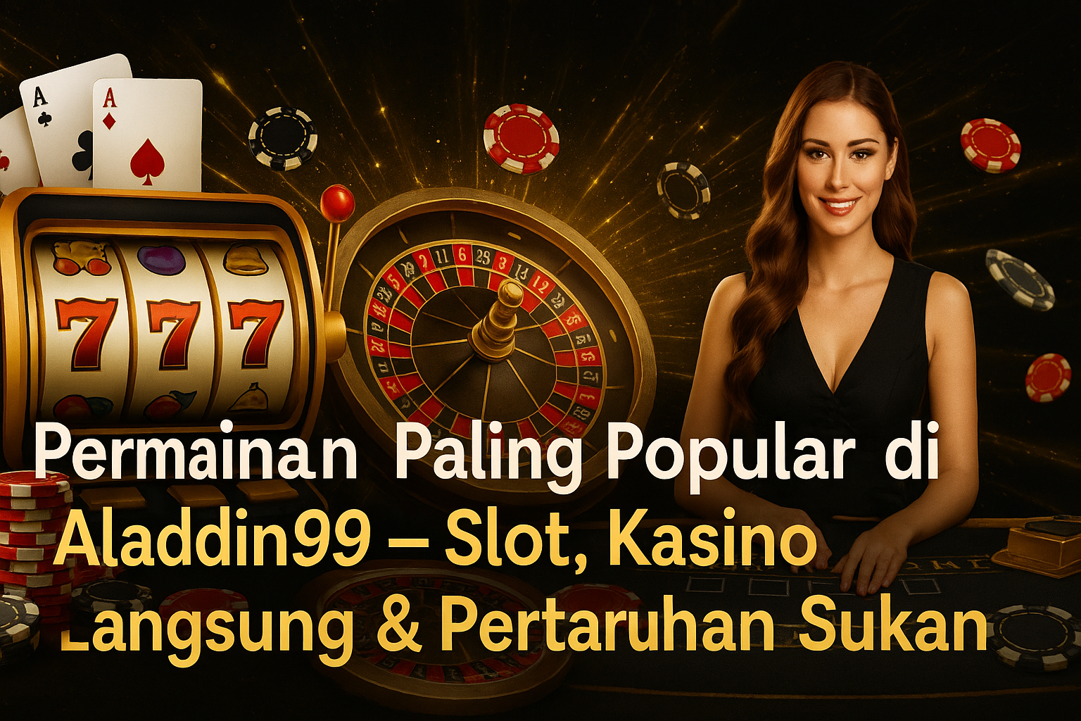 Permainan Paling Popular di Aladdin99 – Slot, Kasino Langsung & Pertaruhan Sukan