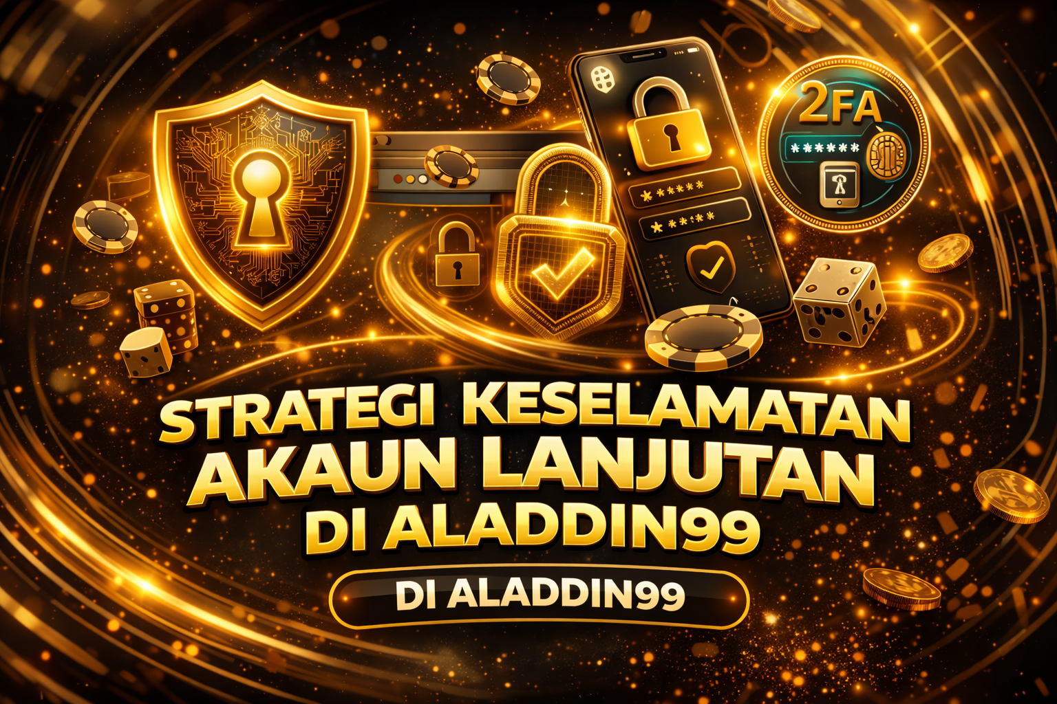 Strategi Keselamatan Akaun Lanjutan di Aladdin99