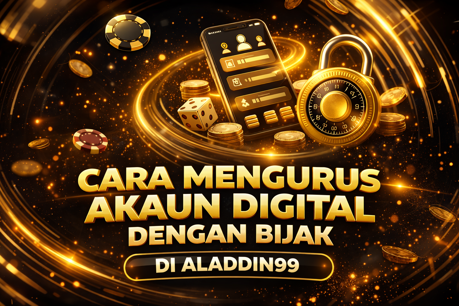 Cara Mengurus Akaun Digital dengan Bijak di Aladdin99